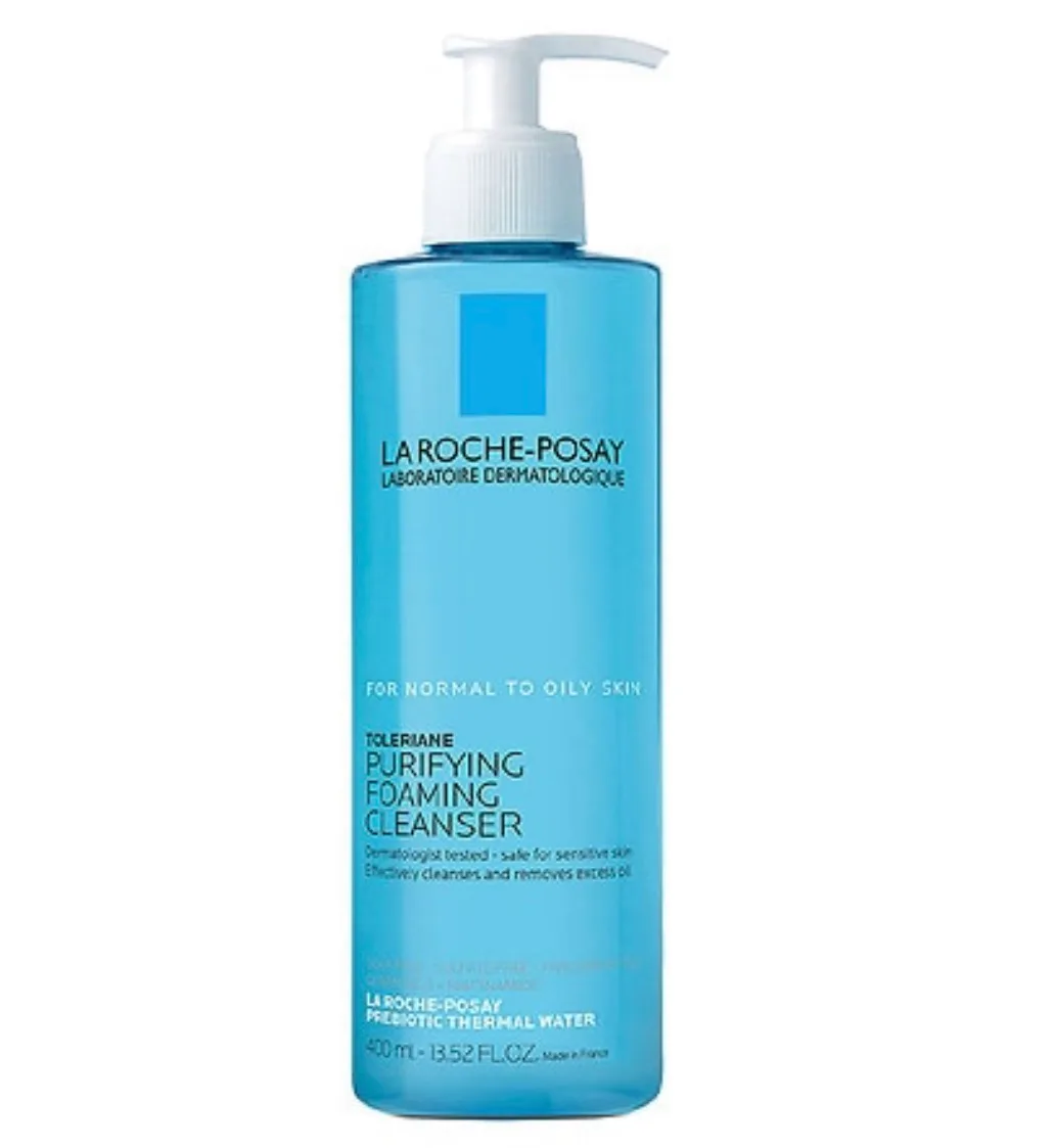 La Roche Posay Toleriane Purifying Foaming Face Cleanser for Normal Oily and Sensitive Skin13.52oz